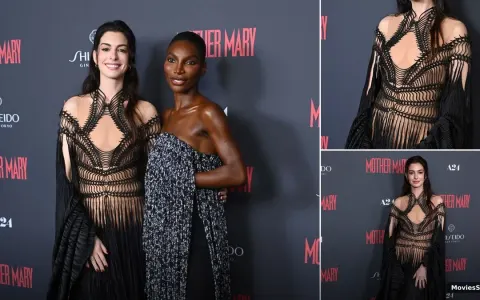 Anne Hathaway Mother Mary Premiere Dress: Science & Style